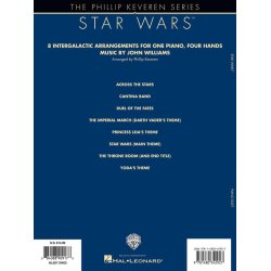 Star Wars (Piano Duet) : The Phillip Keveren Series - 8 Intergalactic Arrangements for one piano, four hands