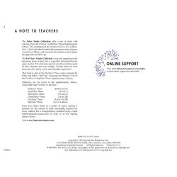 Faber Studio Collection: Selections From PreTime&reg; Piano -  Primer Level