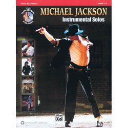 Jackson Michael Instrumental Solos Tenor Saxophone Book/Cd