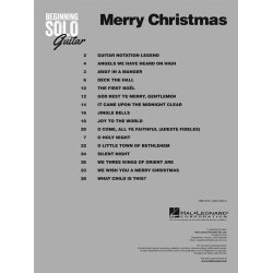 Beginning Solo Guitar: Merry Christmas