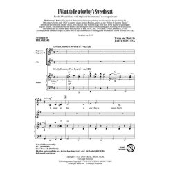 I Want to Be a Cowboy's Sweetheart