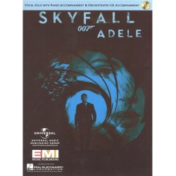 Adele: Skyfall - Vocal Solo With Piano Accompaniment &amp; Orchestrated CD Accompaniment