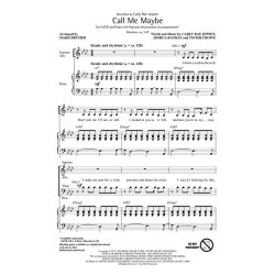 Jepsen Carly Rae Call Me Maybe (Arr Brymer Mark) Satb Choral