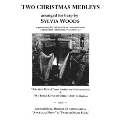 Two Christmas Medleys (Woods) Harp