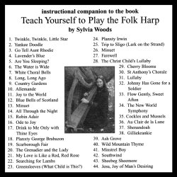 Woods Teach Yrslf Play Folk Harp Cd