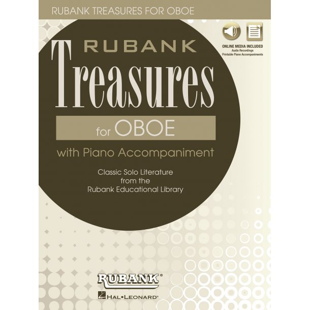 Rubank Treasures For Oboe (Book/Online Audio)