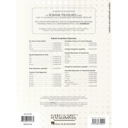 Rubank Treasures For Clarinet (Book/Online Audio)