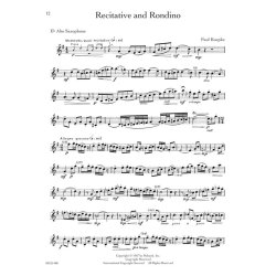 Rubank Treasures For Alto Saxophone (Book/Online Audio)