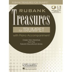 Rubank Treasures For Trumpet (Book/Online Audio)