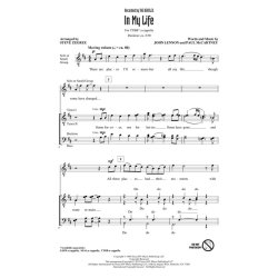 The Beatles In My Life (Arr Zegree Steve) Ttbb A Cappella Choral