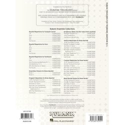 Rubank Treasures For Trombone (Baritone BC) (Book/Online Audio)