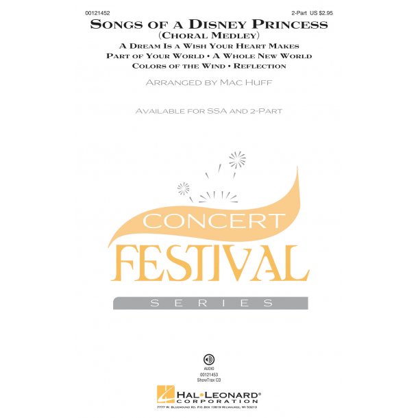 Songs of a Disney Princess : Choral Medley