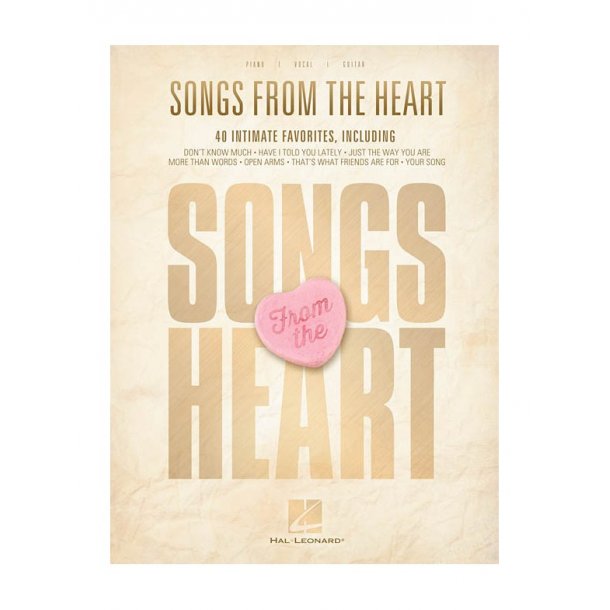 Songs From The Heart (PVG)