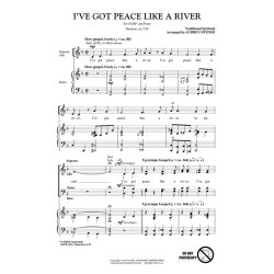 Ive Got Peace Like A River (Arr Snyder Audrey) Satb Chor