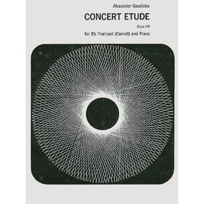 Goedicke Concert Etude Op.49 Brass