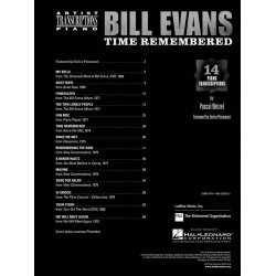 Bill Evans: Time Remembered