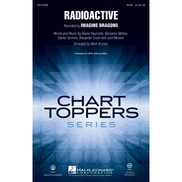 Radioactive (Brymer) Satb Chor