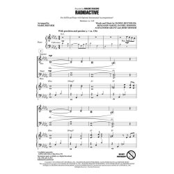 Radioactive (Brymer) Satb Chor