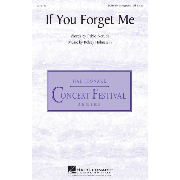 If You Forget Me