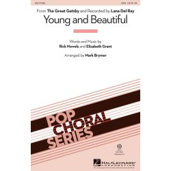 Lana Del Rey: Young And Beautiful (Arr. Brymer) (SSA)