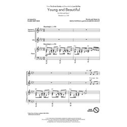 Lana Del Rey: Young And Beautiful (Arr. Brymer) (SSA)