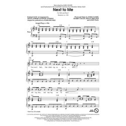 Emeli Sand&eacute;: Next To Me (Arr. Anders) (ShowTrax CD)