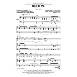 Emeli Sandé: Next To Me (Arr. Anders) (ShowTrax CD)