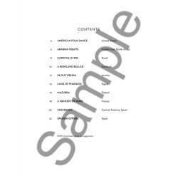 Accents Around The World: 10 Original Piano Pieces