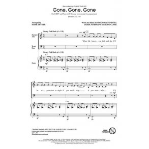 Phillip Phillips: Gone, Gone, Gone (Arr. Brymer) (ShowTrax CD)