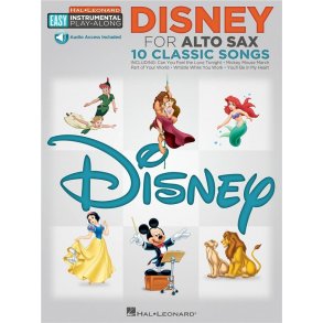 Alto Sax Easy Instrumental Play-Along: Disney