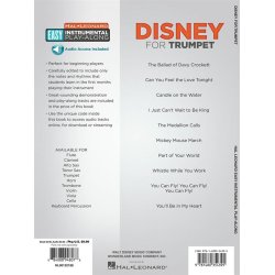 Trumpet Easy Instrumental Play-Along: Disney