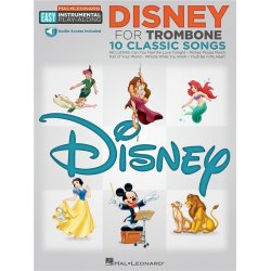 Trombone Easy Instrumental Play-Along: Disney