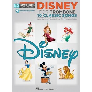 Trombone Easy Instrumental Play-Along: Disney