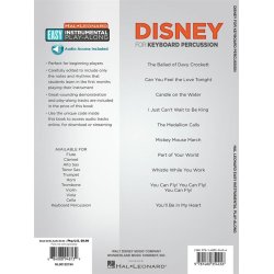 Keyboard Percussion Easy Instrumental Play-Along: Disney