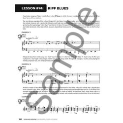 Keyboard Lesson Goldmine: 100 Blues Lessons (Book/2 CDs)