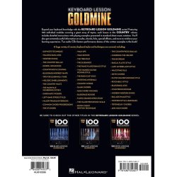 Keyboard Lesson Goldmine: 100 Country Lessons (Book/2 CDs)