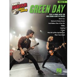 Easy Guitar Play-Along Volume 10: Green Day (Book/CD)