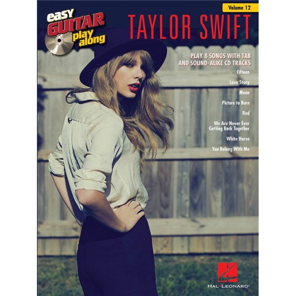 Easy Guitar Play-Along Volume 12: Taylor Swift