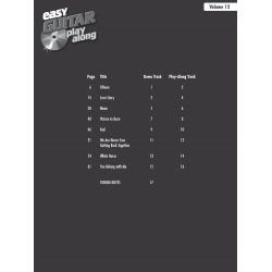 Easy Guitar Play-Along Volume 12: Taylor Swift