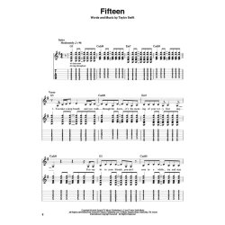 Easy Guitar Play-Along Volume 12: Taylor Swift