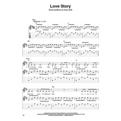 Easy Guitar Play-Along Volume 12: Taylor Swift