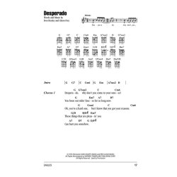 Eagles - Guitar Chord Songbook : Lyrics/Chord Symbols/Guitar Chord Diagrams