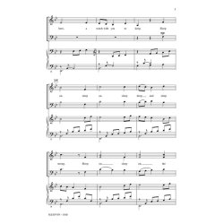 Mealor Paul/Graham Brendan Sleep On (Arr Emerson Roger) Sab Choral