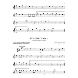 Tenor Sax Easy Instrumental Play-Along: Classical Themes