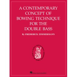 Zimmerman Contemporary Concept Of Bowing Technique For Double Bass Bk