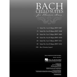 Bach Cello Suites For Electric Bass