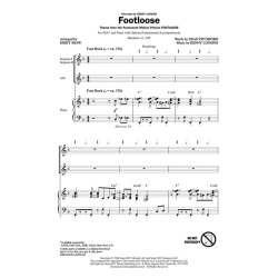 Loggins Kenny/Pitchford Dean Footloose (Arr Shaw Kirby) Ssa Choral