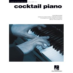 Brent Edstrom: Cocktail Piano - Jazz Piano Solos Series Volume 31