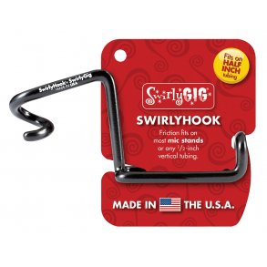 The SwirlyHook - Accessory Holder 1/2″ Tubing : Solo (Single)
