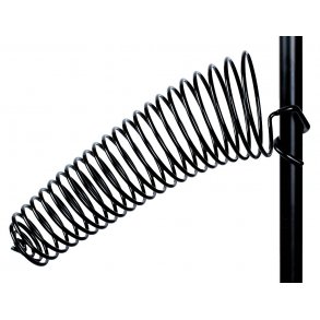 The SwirlyShtick - Drum Stick Holder 1″ Tubing : Black (Left-Side)